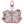 Gemini Horoscope Glitter Acrylic Epoxy Keychain