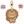 Leo Horoscope Glitter Acrylic Epoxy Keychain